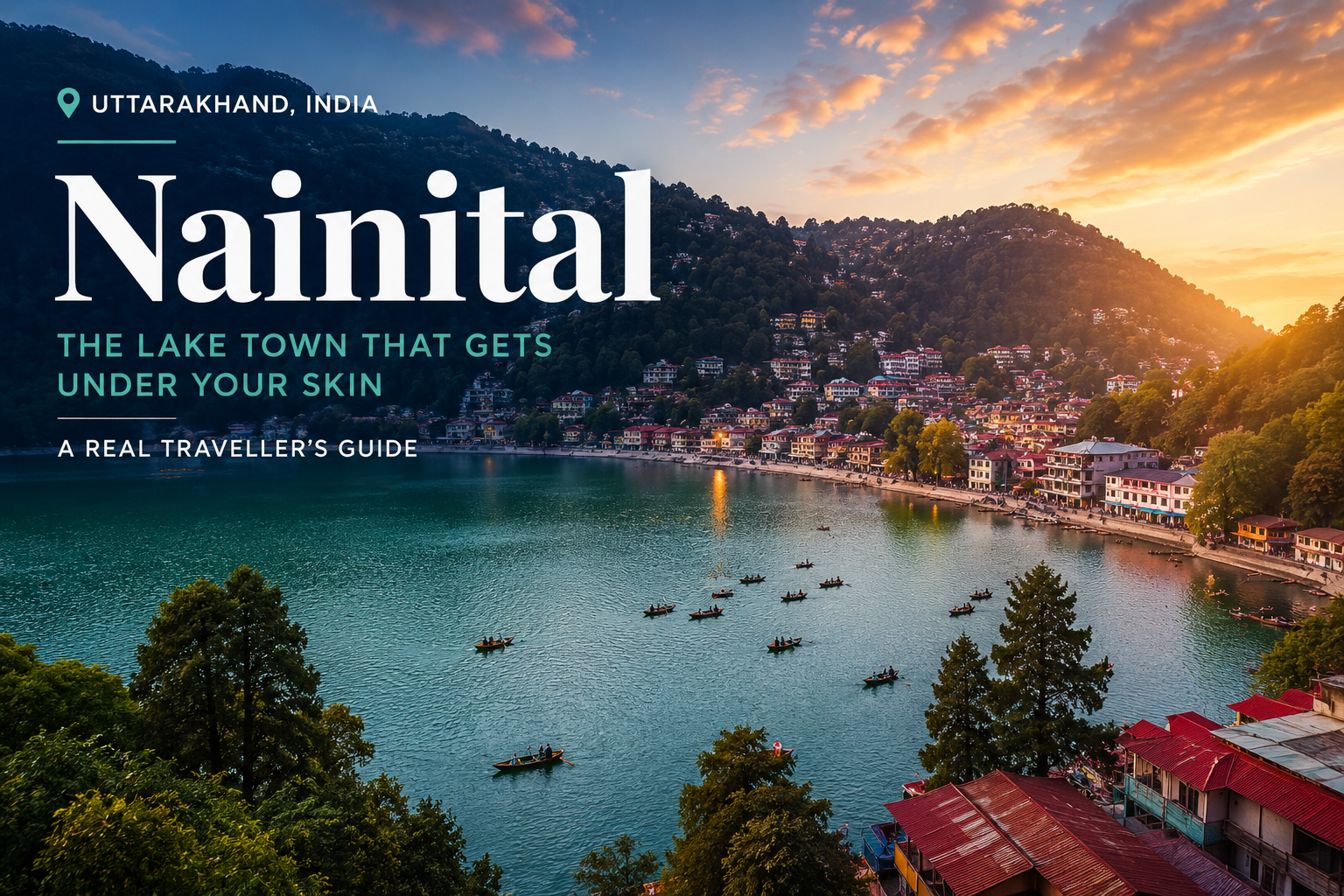 Nainital travel guide Naini Lake Uttarakhand hills boats