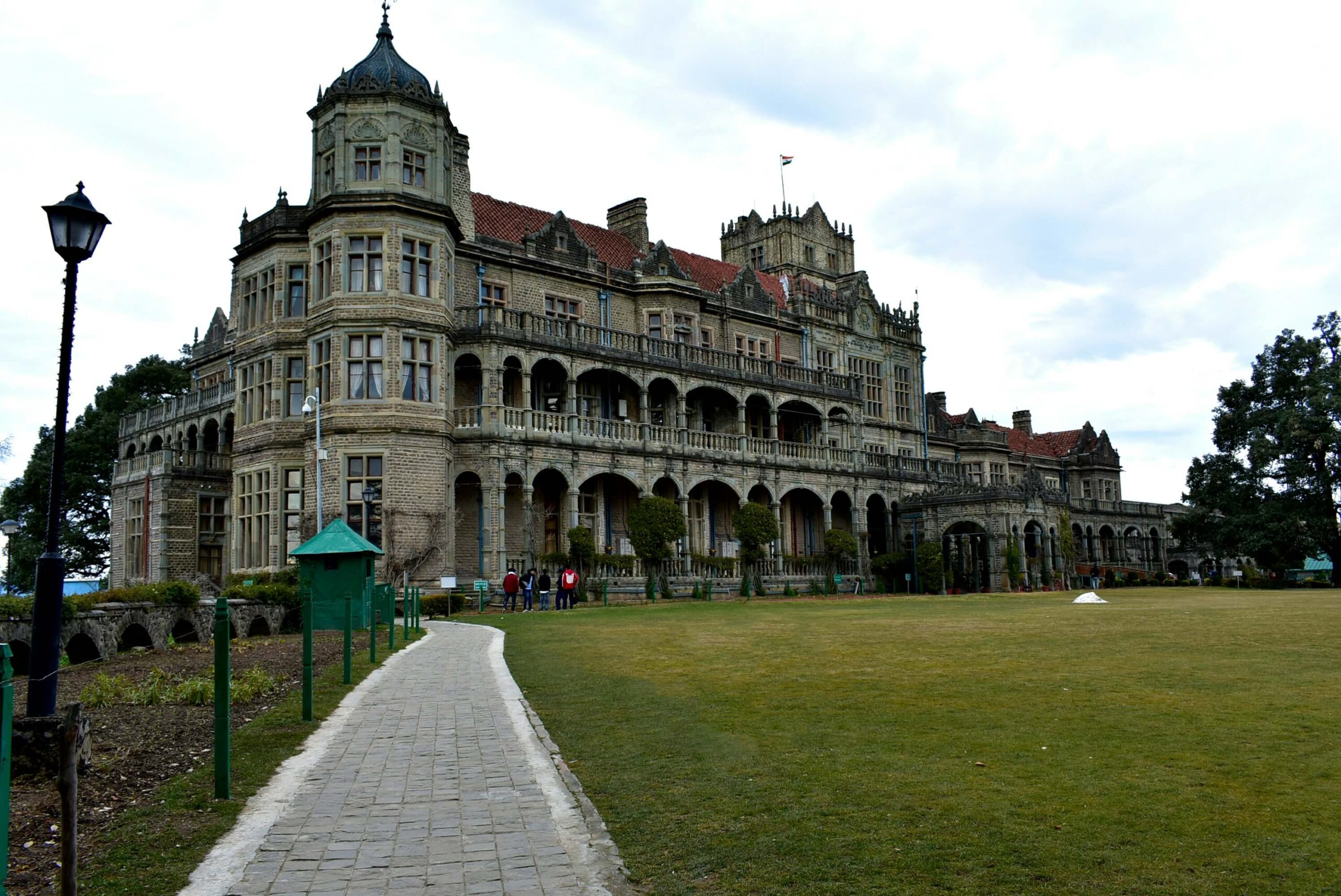 Viceregal Lodge IIAS Shimla British colonial architecture gardens
