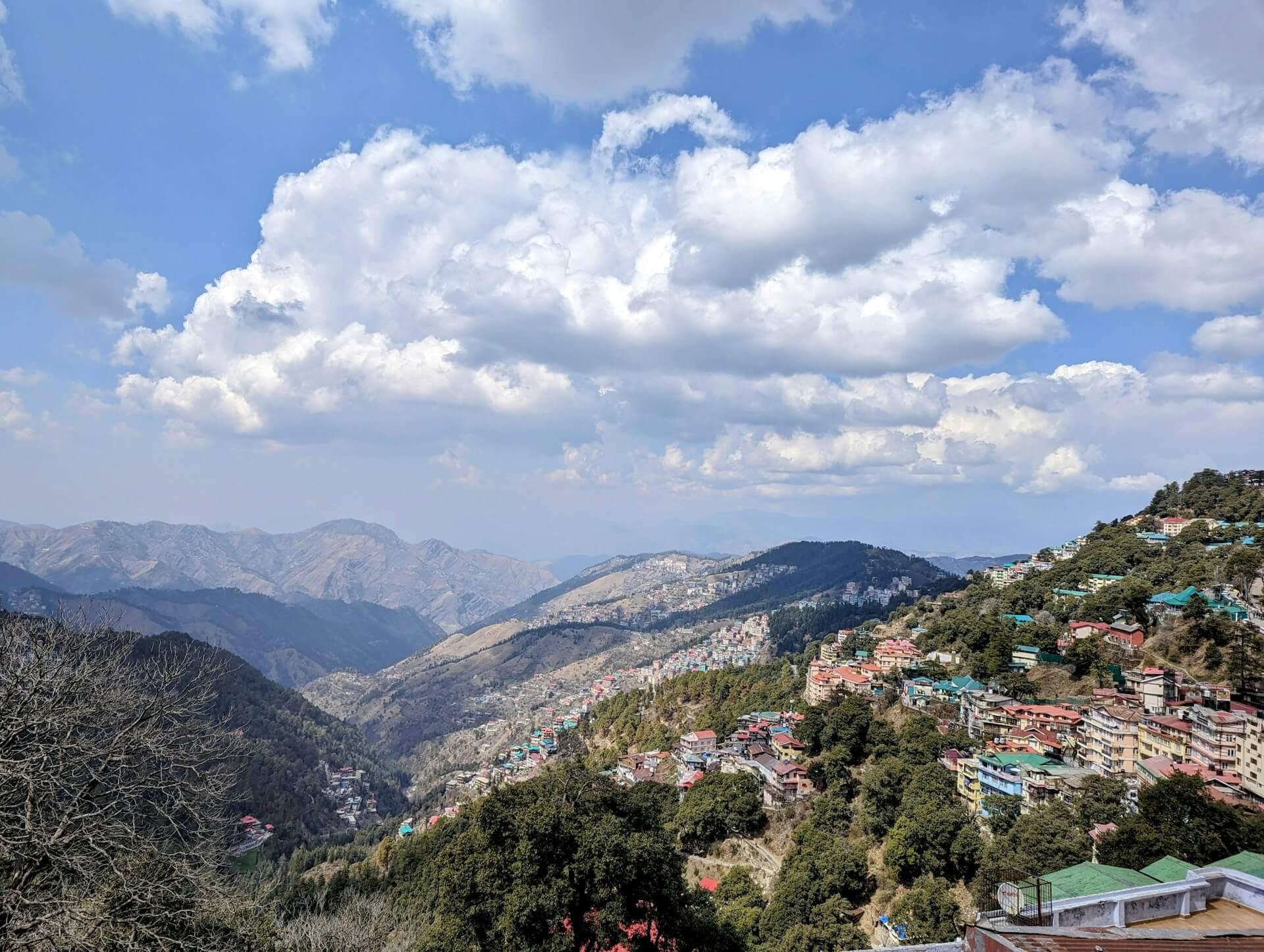Shimla The Ridge colonial buildings Christ Church Himachal Pradesh
