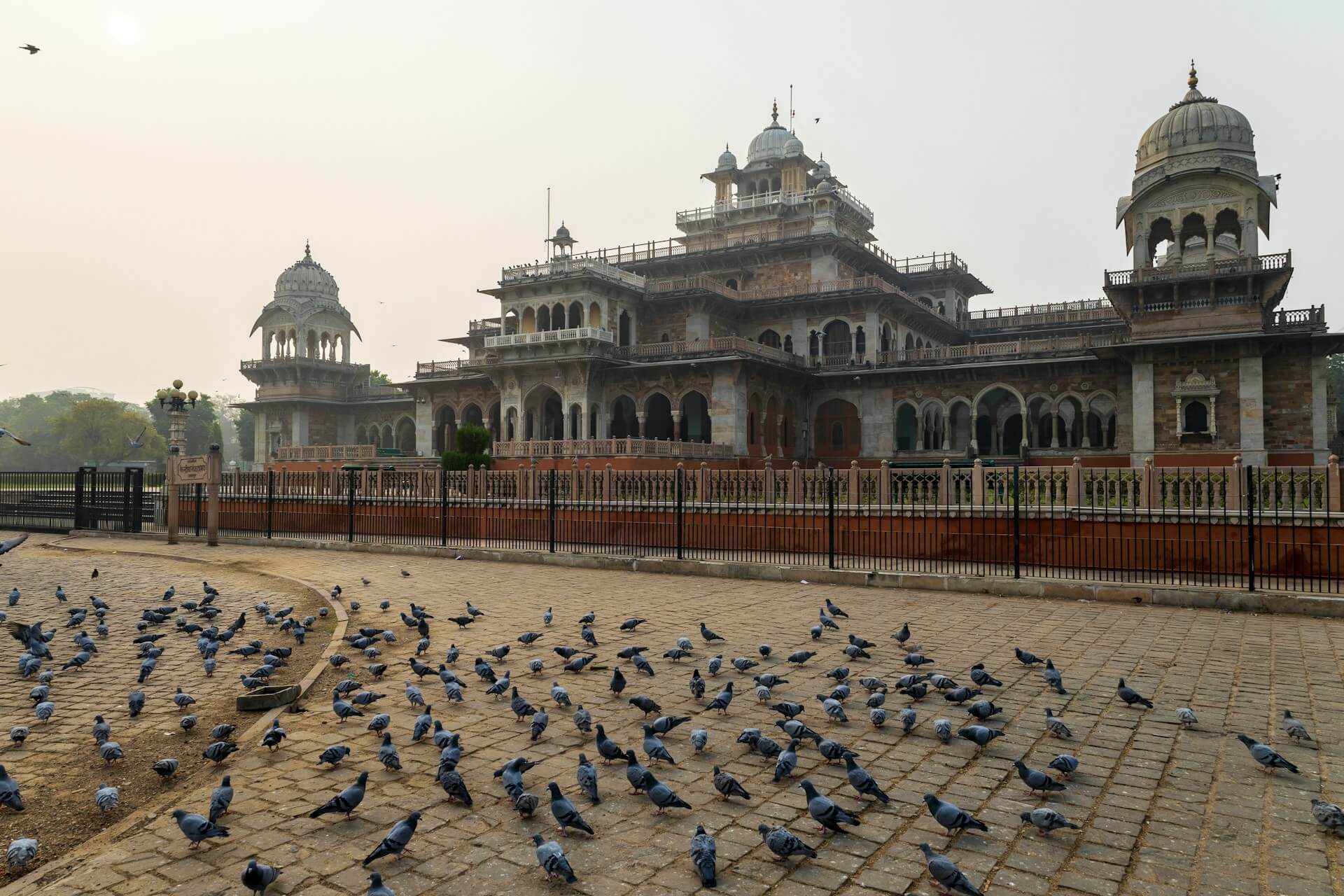 Albert Hall Museum Jaipur Ram Niwas Garden Indo-Saracenic architecture colonial