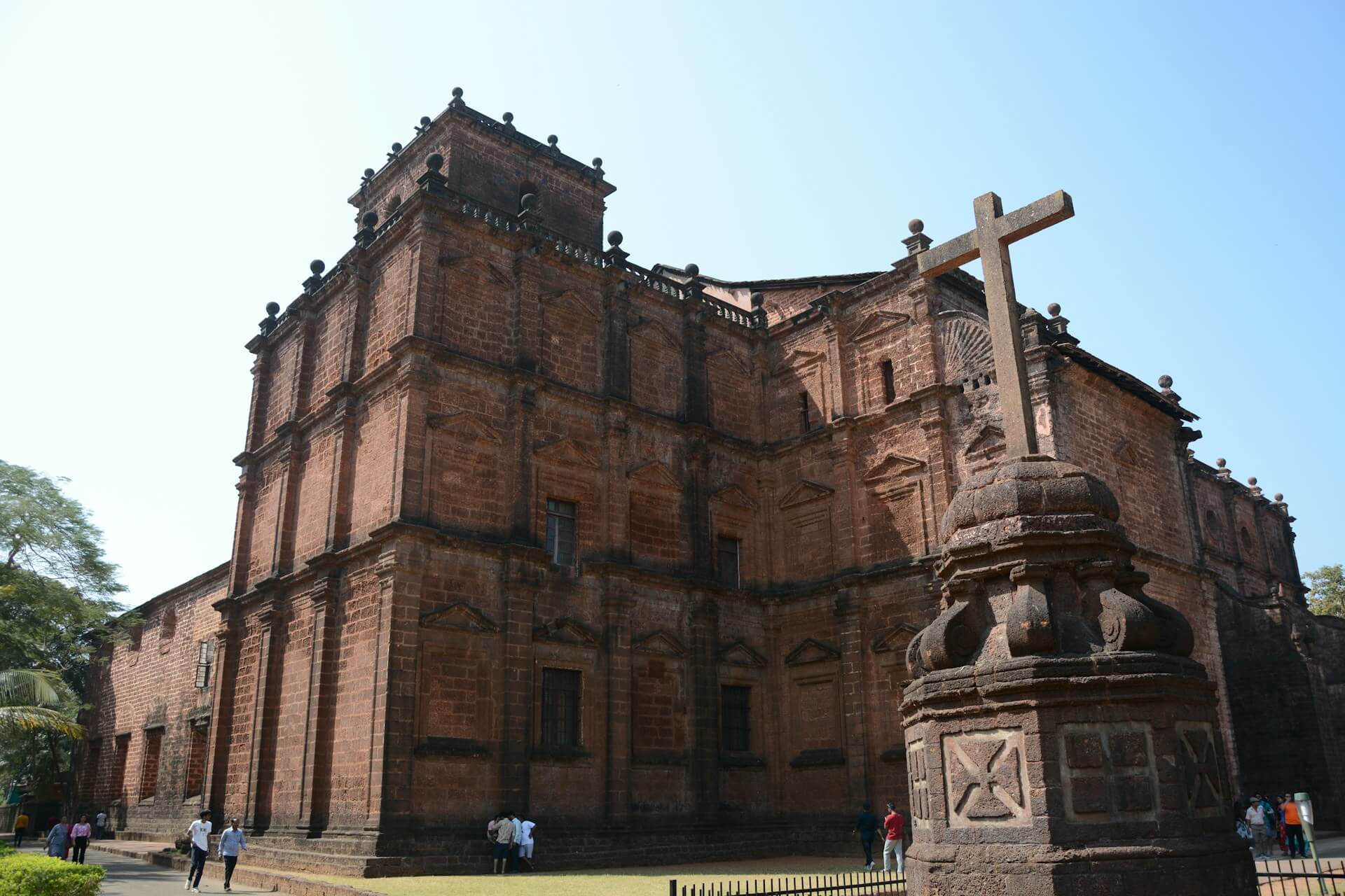 Basilica of Bom Jesus Old Goa UNESCO World Heritage baroque church St Francis Xavier