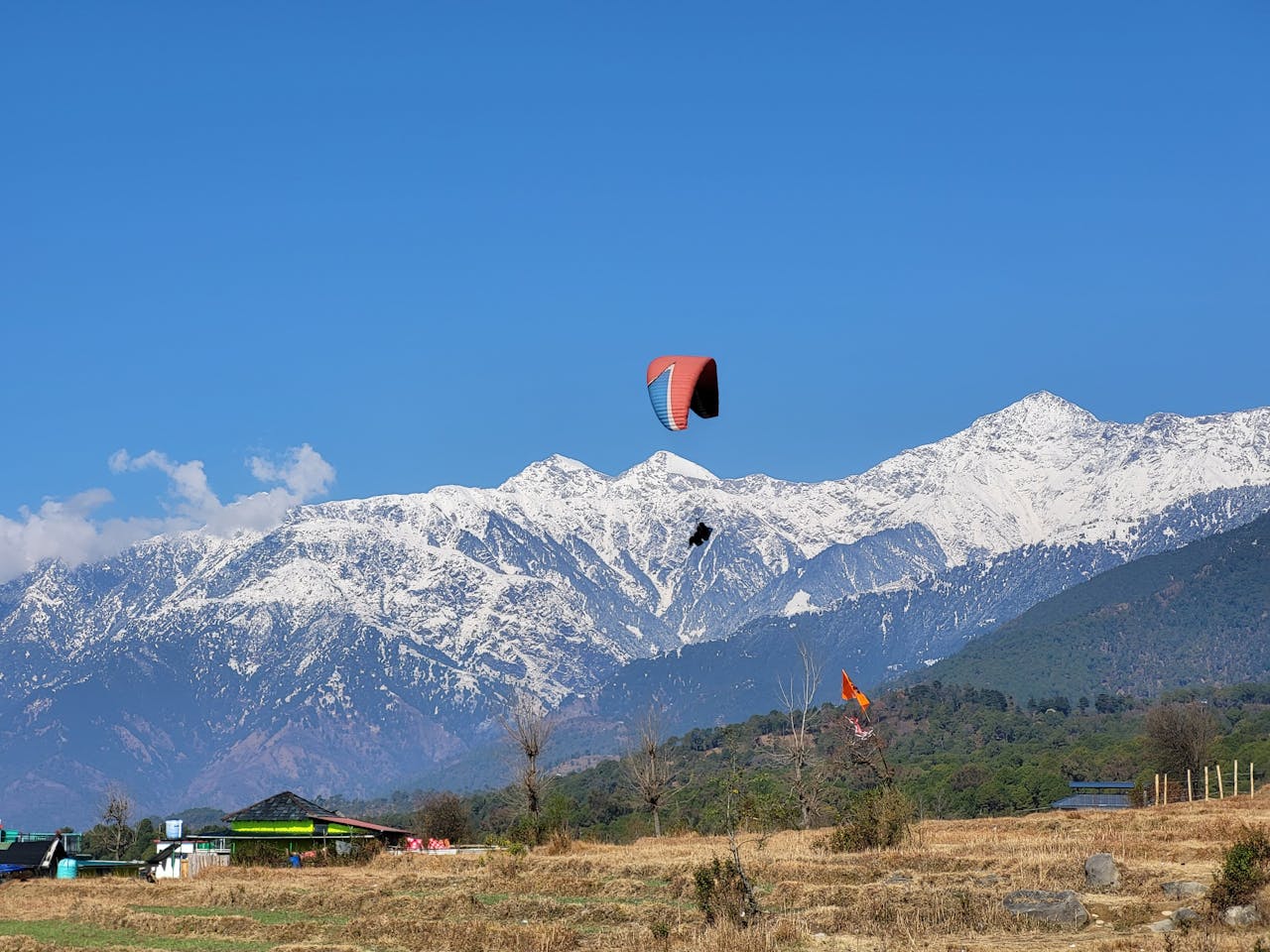 Bir Billing paragliding Himachal Pradesh sky mountain valley launch site