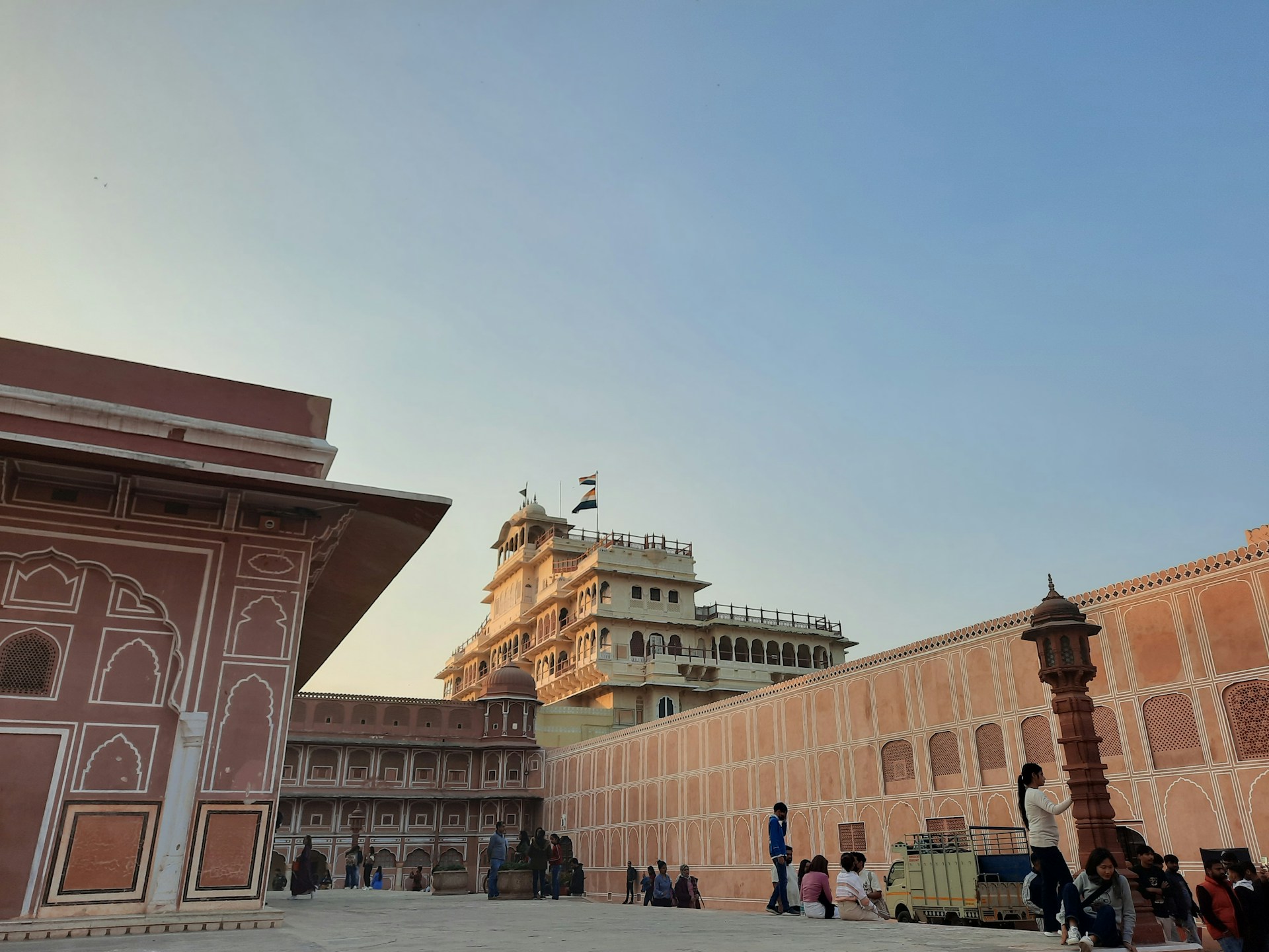 City Palace Jaipur Rajput architecture courtyard museum royal