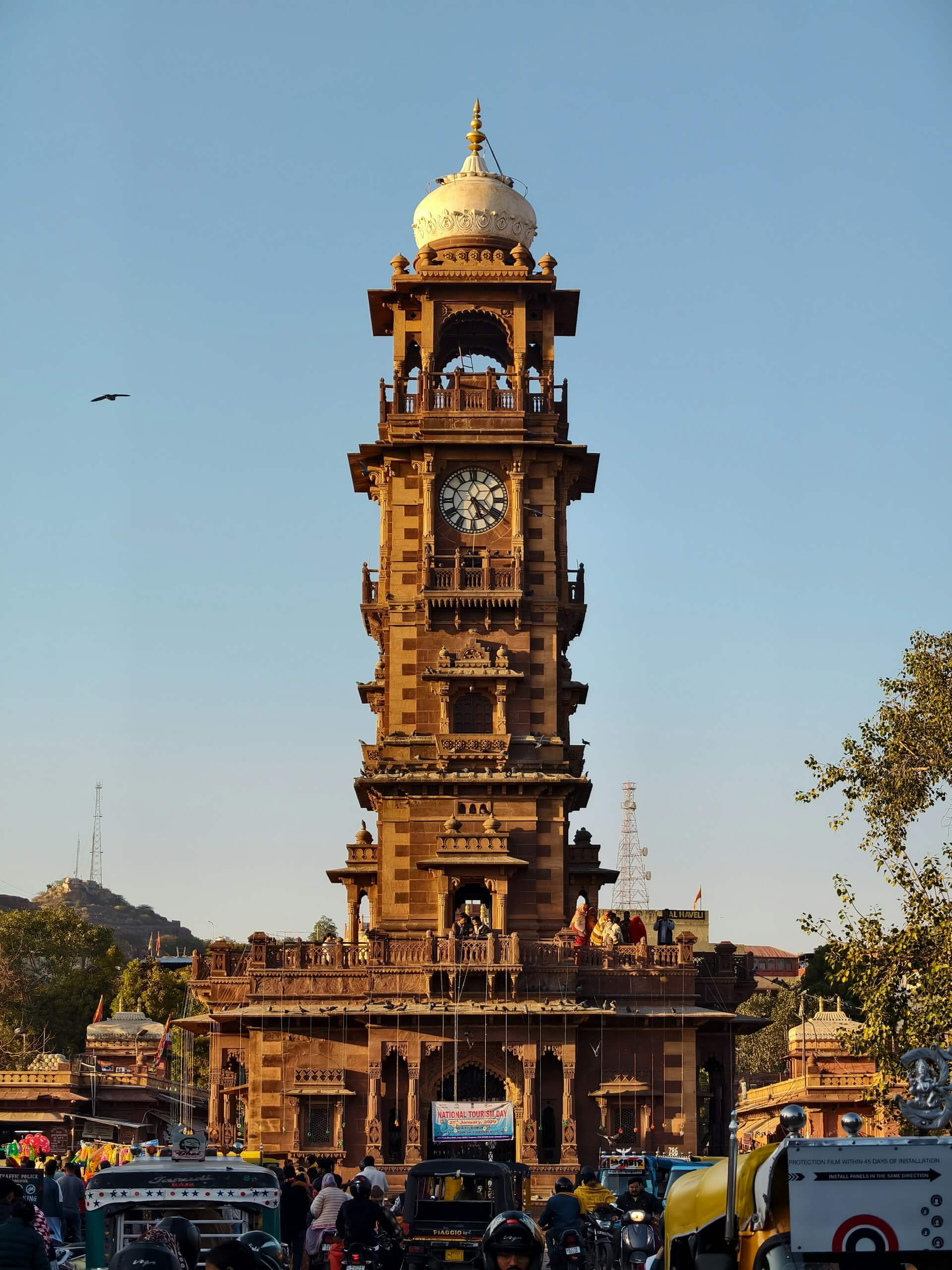 Clock Tower Sardar Market Jodhpur old city Ghanta Ghar bazaar spices