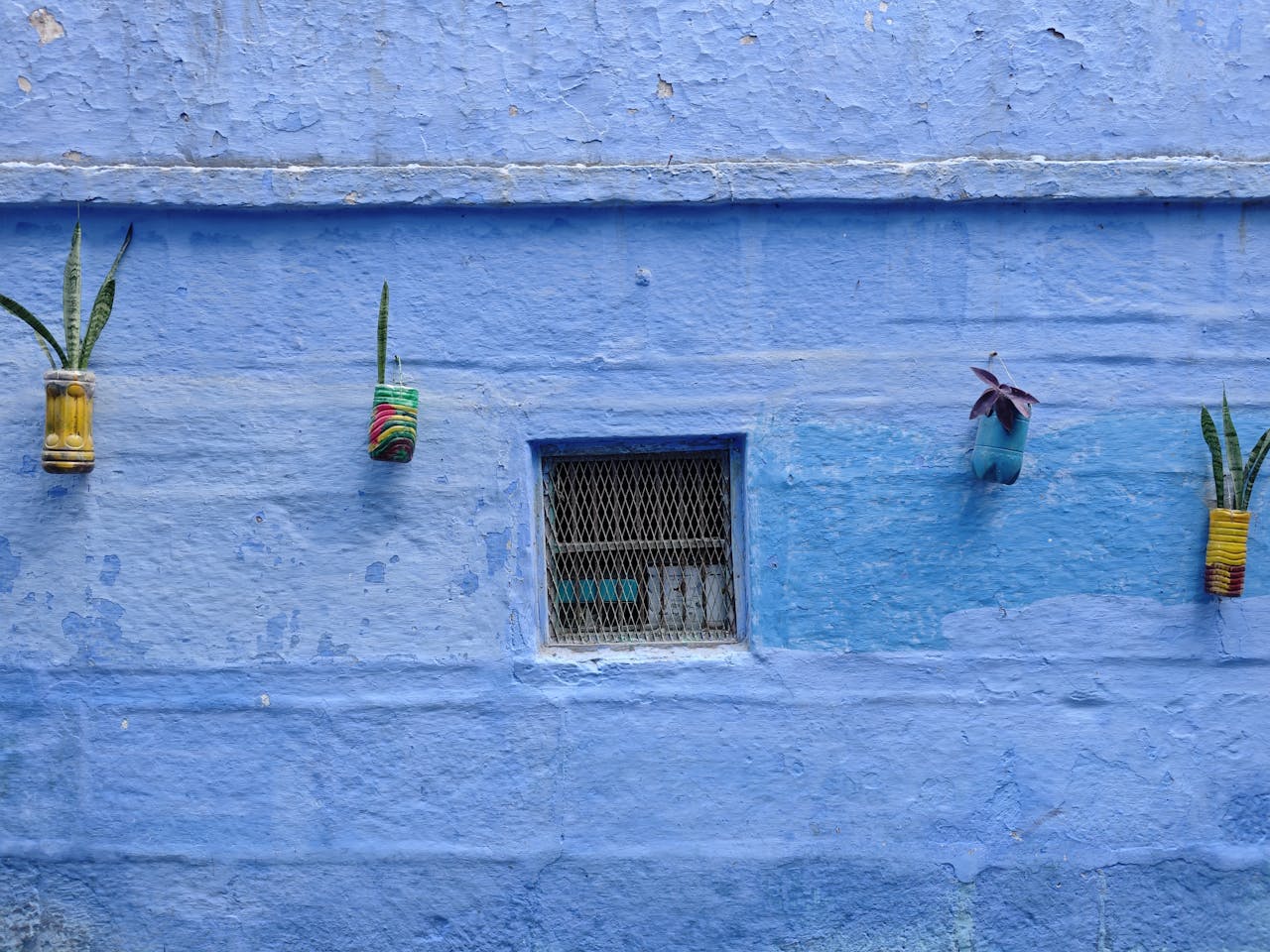 Blue City Jodhpur lanes narrow alley indigo houses old city morning walk