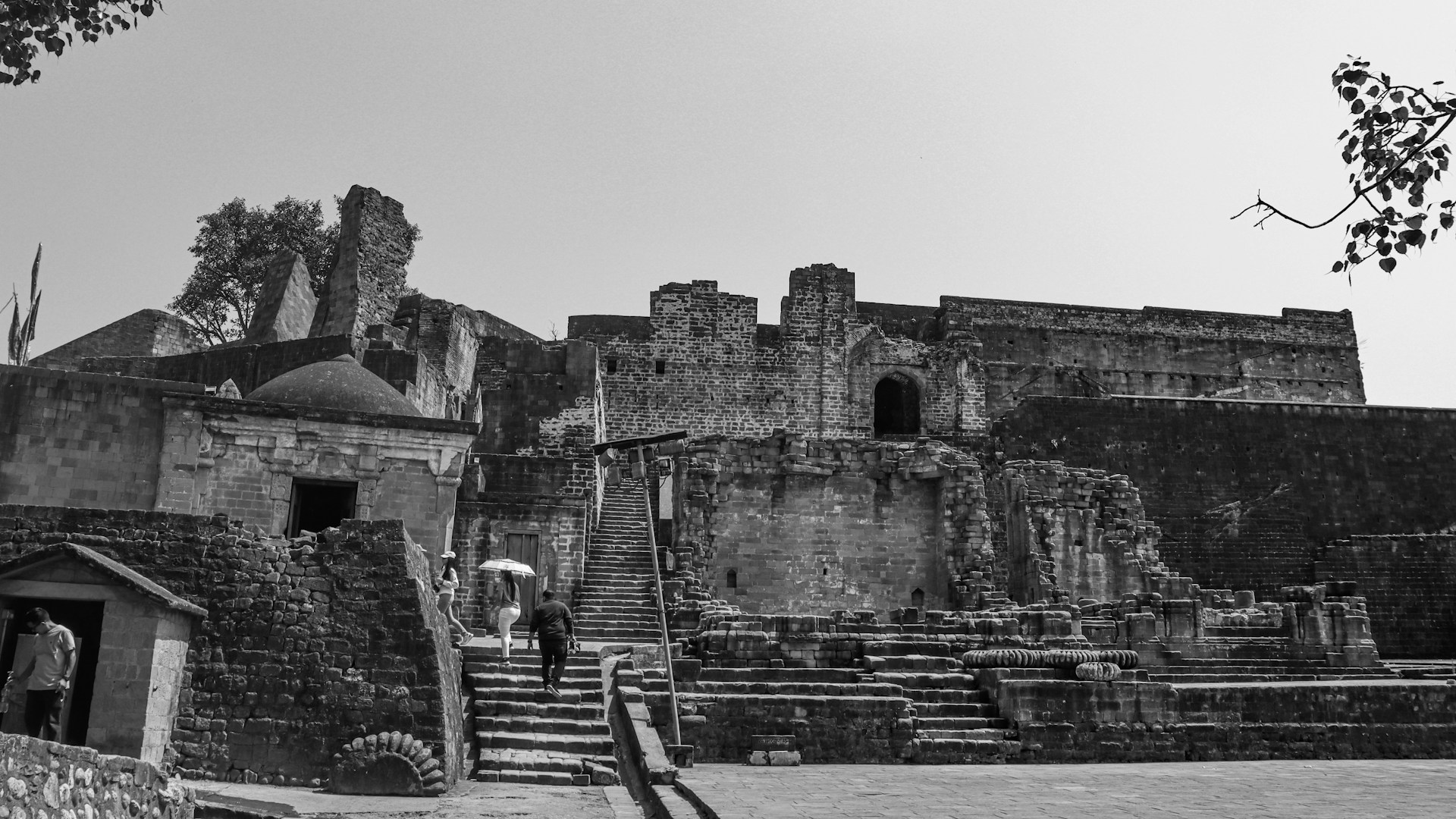 Kangra Fort ruins Himachal Pradesh ancient fort Katoch dynasty archaeology