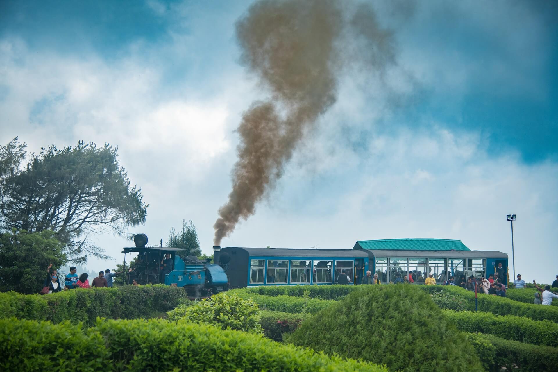Darjeeling Himalayan Railway toy train steam engine tea gardens colonial heritage UNESCO
